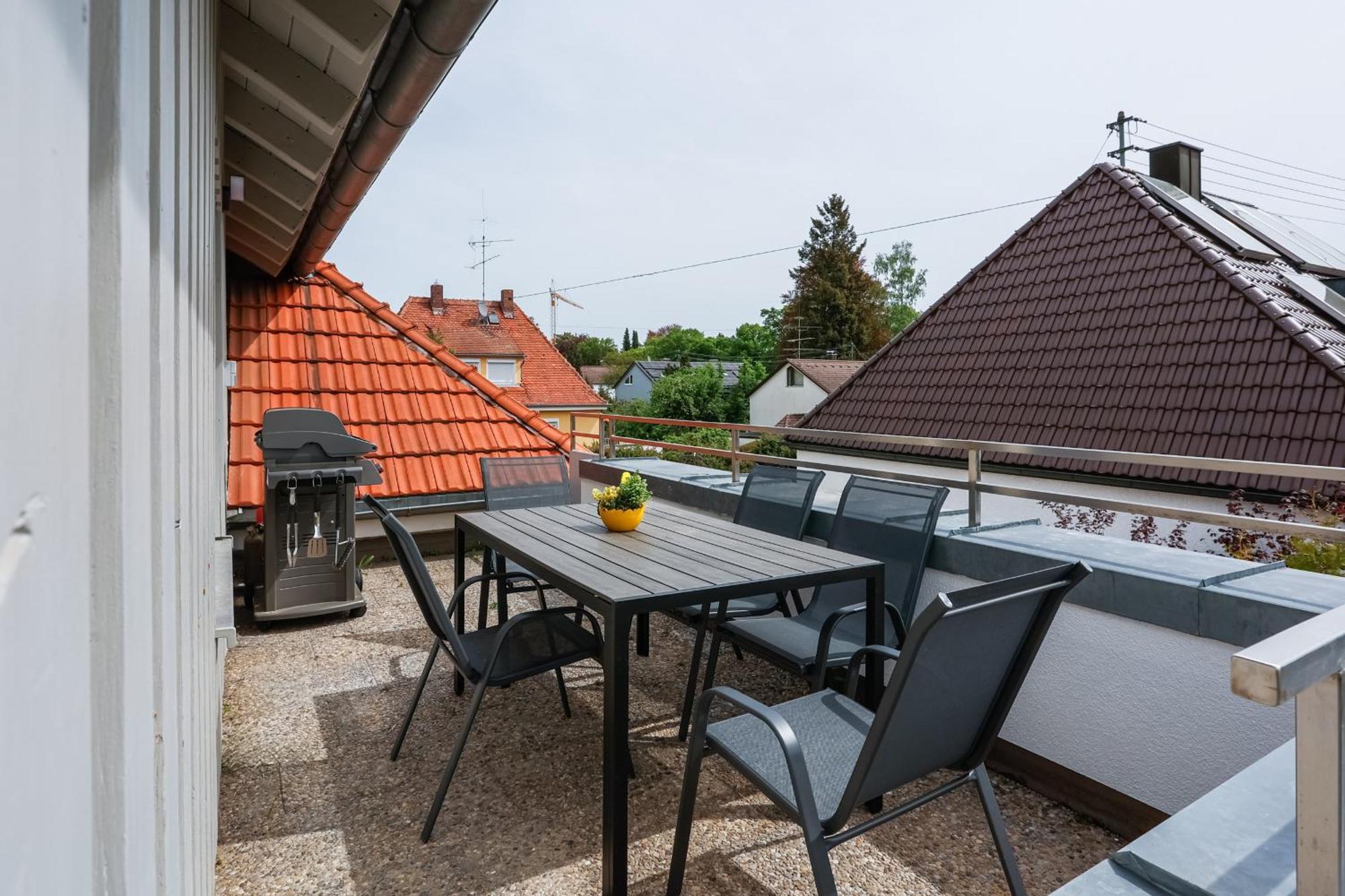 Dreamstay Augsburg Traum Penthouse Goeggingen Eksteriør bilde